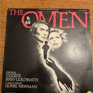 The Omen 666 Soundtrack Vinyl LP Record ORIG BJL 11888 1976 Tattoo